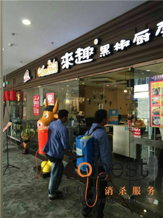 快餐店灭跳蚤